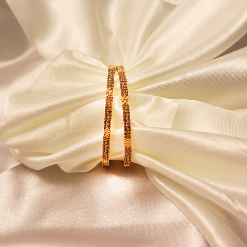 Sparkling Stone Bangle Set - Image 2