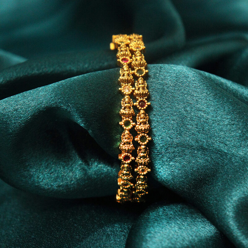 Temple Jewel Bangle Set