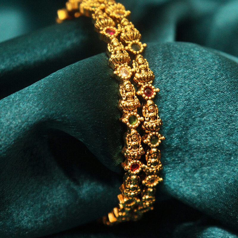 Temple Jewel Bangle Set - Image 2