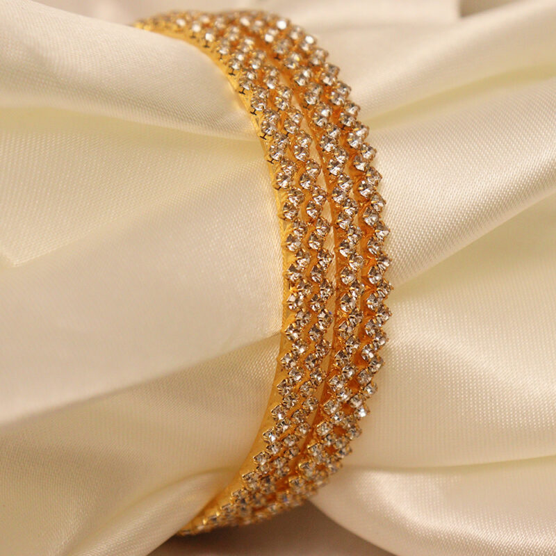 Diamond Dust Bangle Set