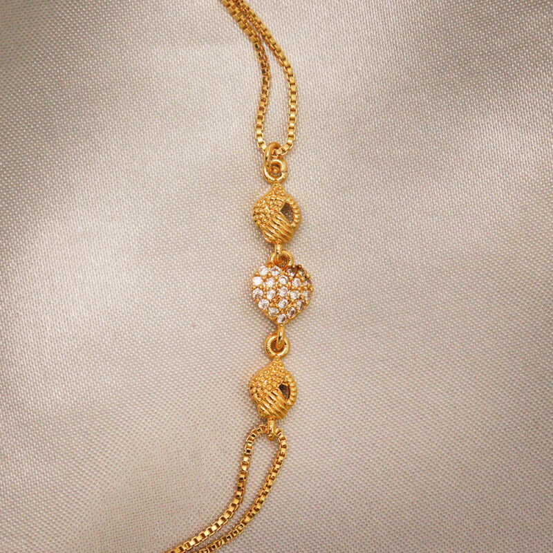 Shimmering Seashell Bracelet