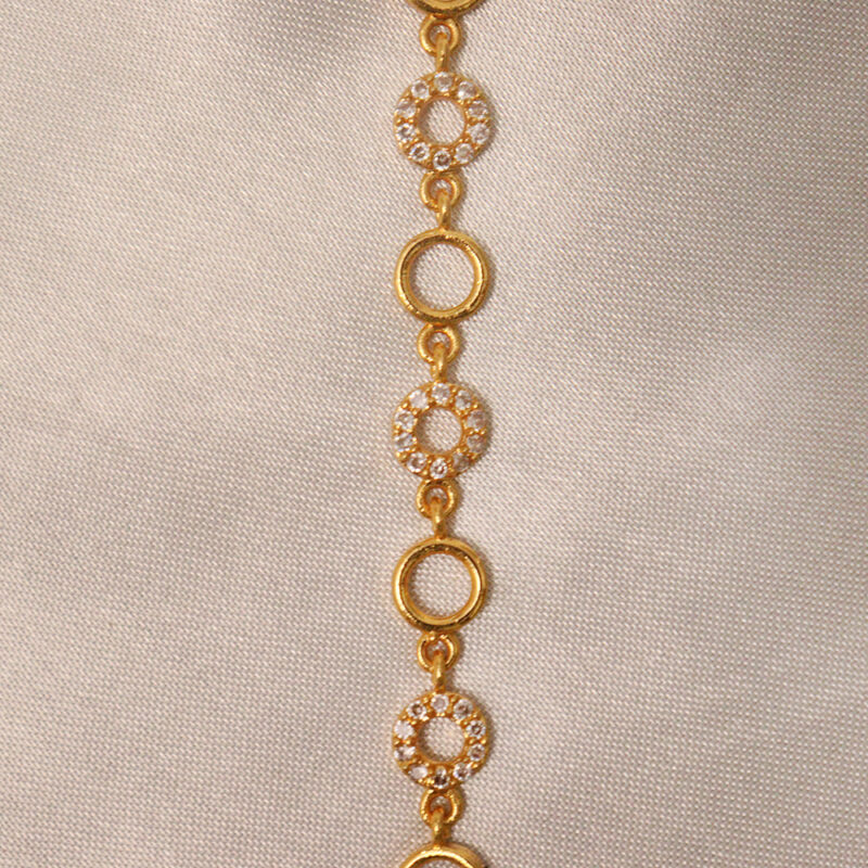 Sparkling Circle Bracelet