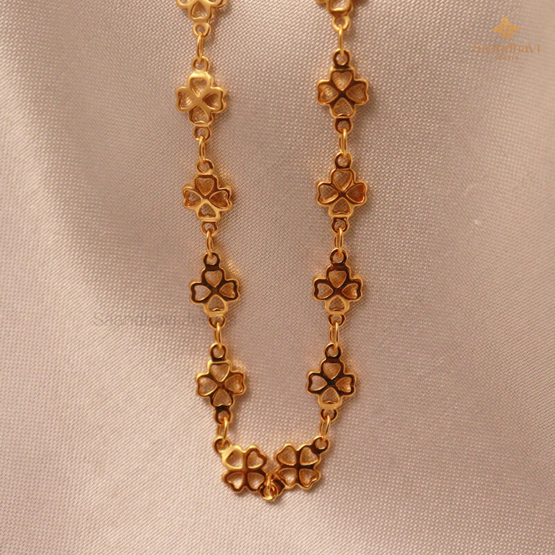 Floral Link Chain