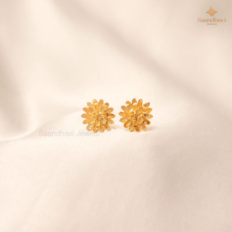 Marigold Glow Studs - Image 2