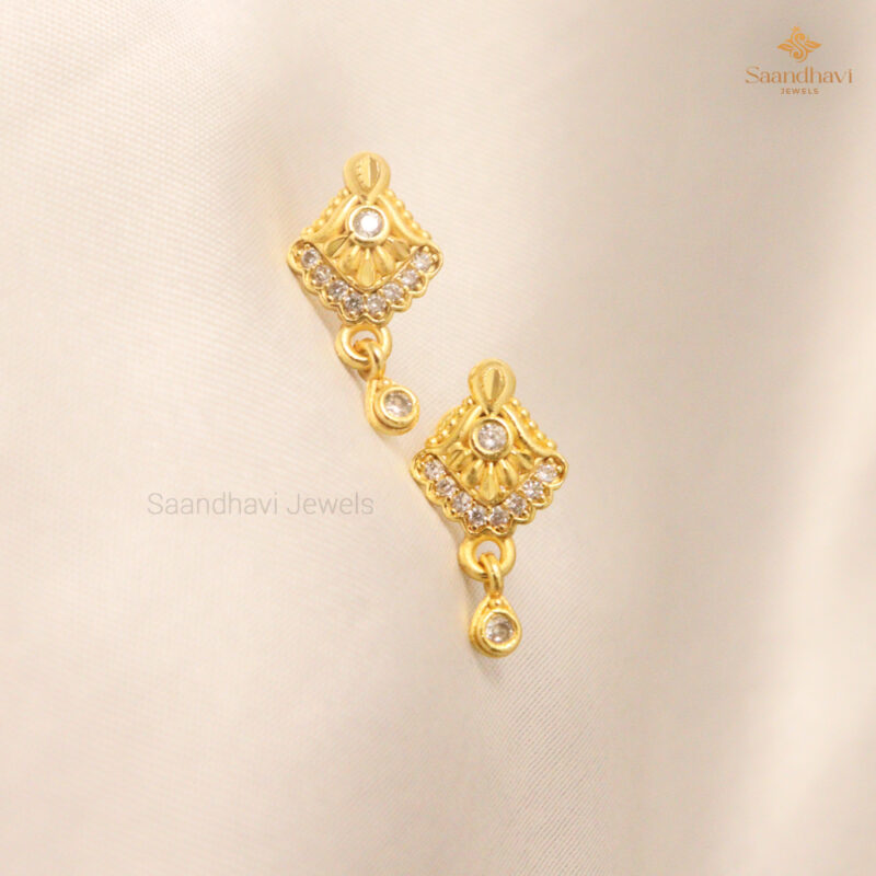 Square Drop Earrings