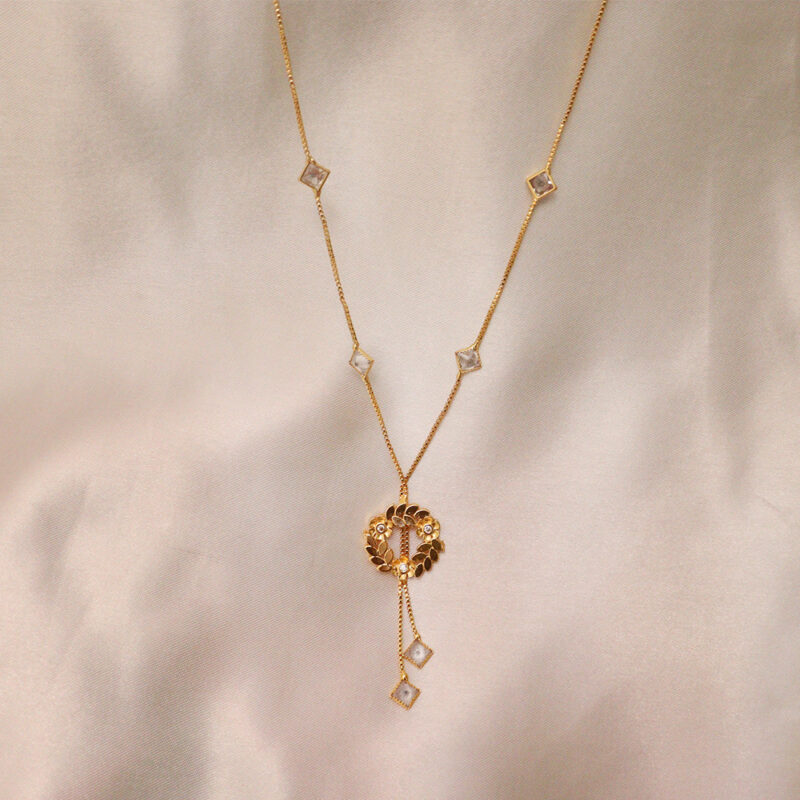 Circular Charm Necklace - Image 2