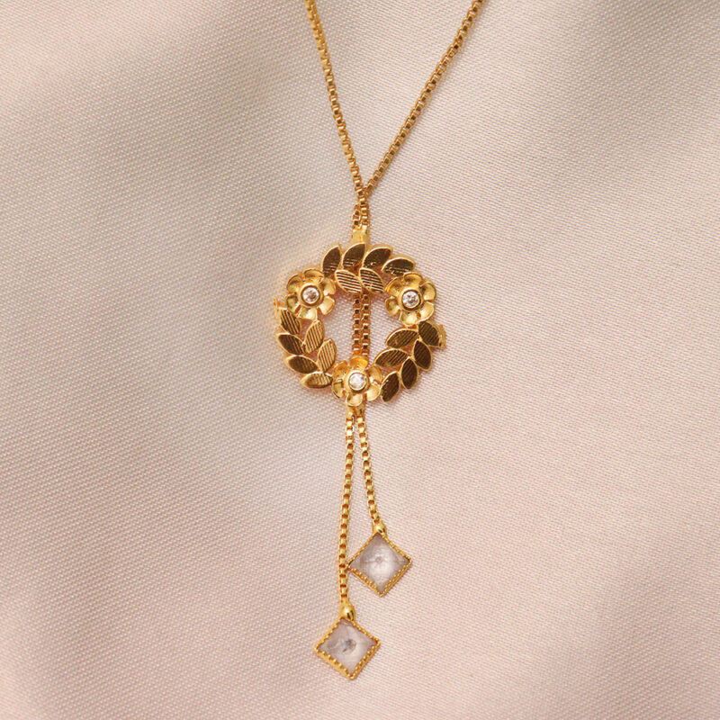 Circular Charm Necklace