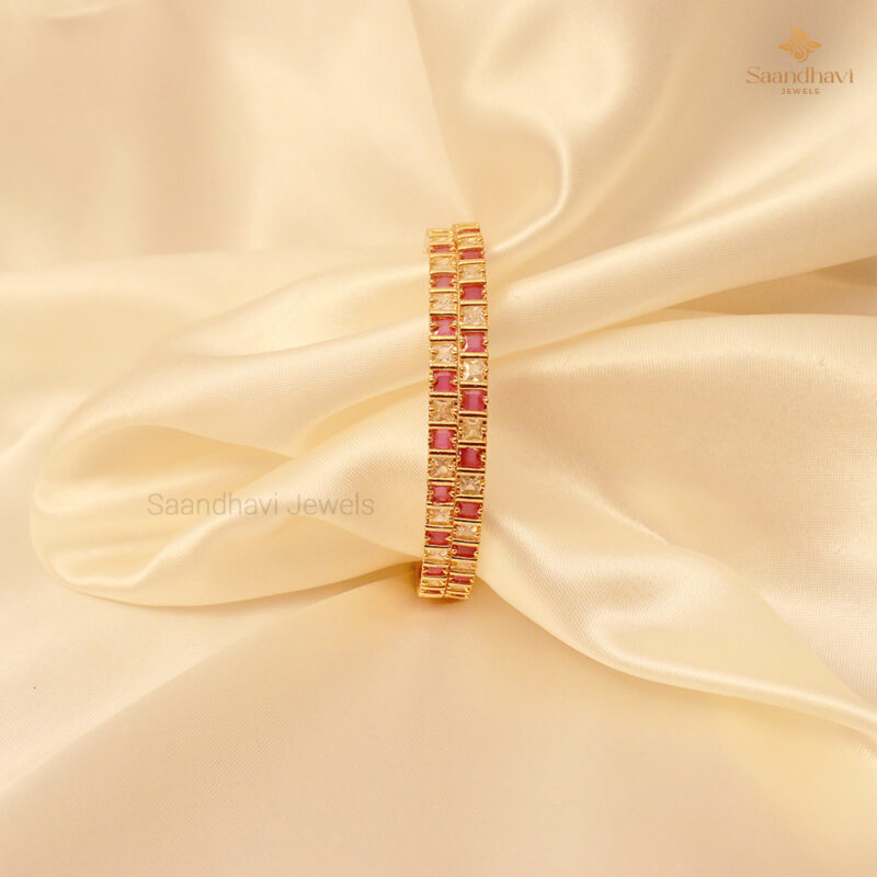 Ruby Radiance Bangles