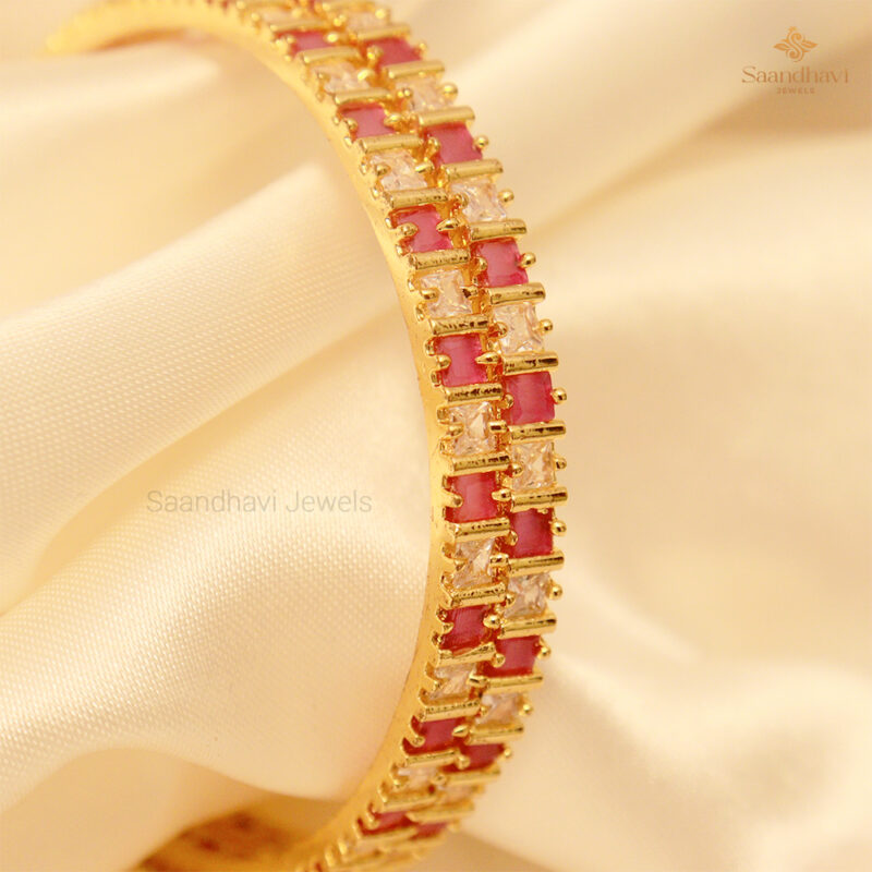 Ruby Radiance Bangles - Image 2