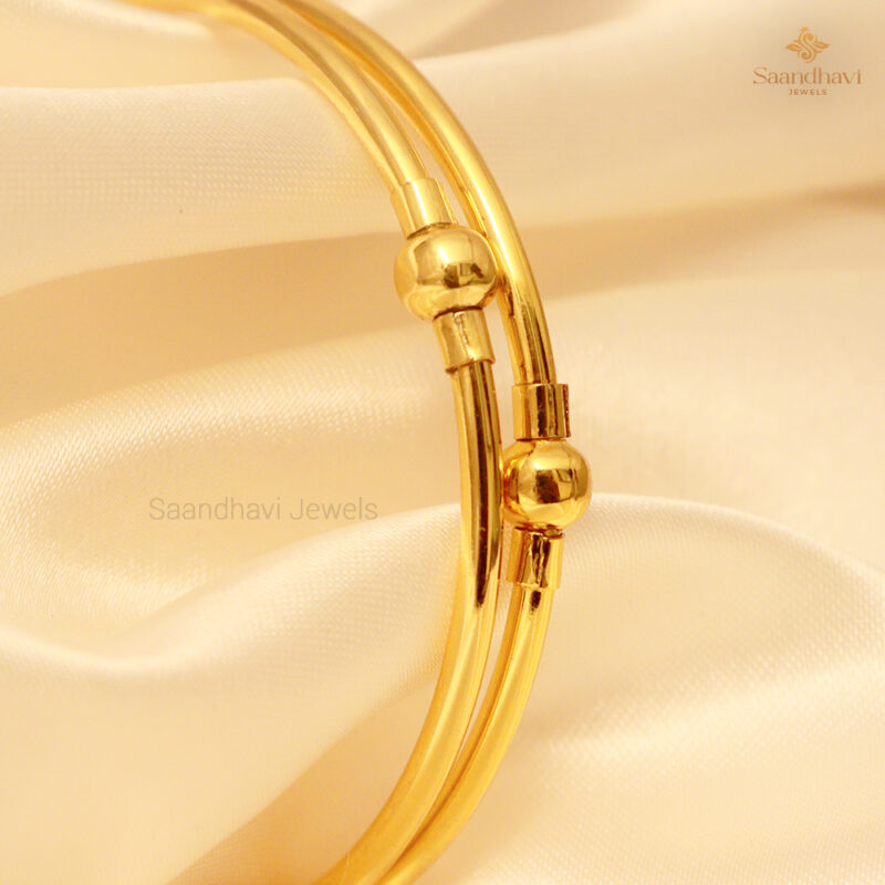 Golden Harmony Bangles - Image 3