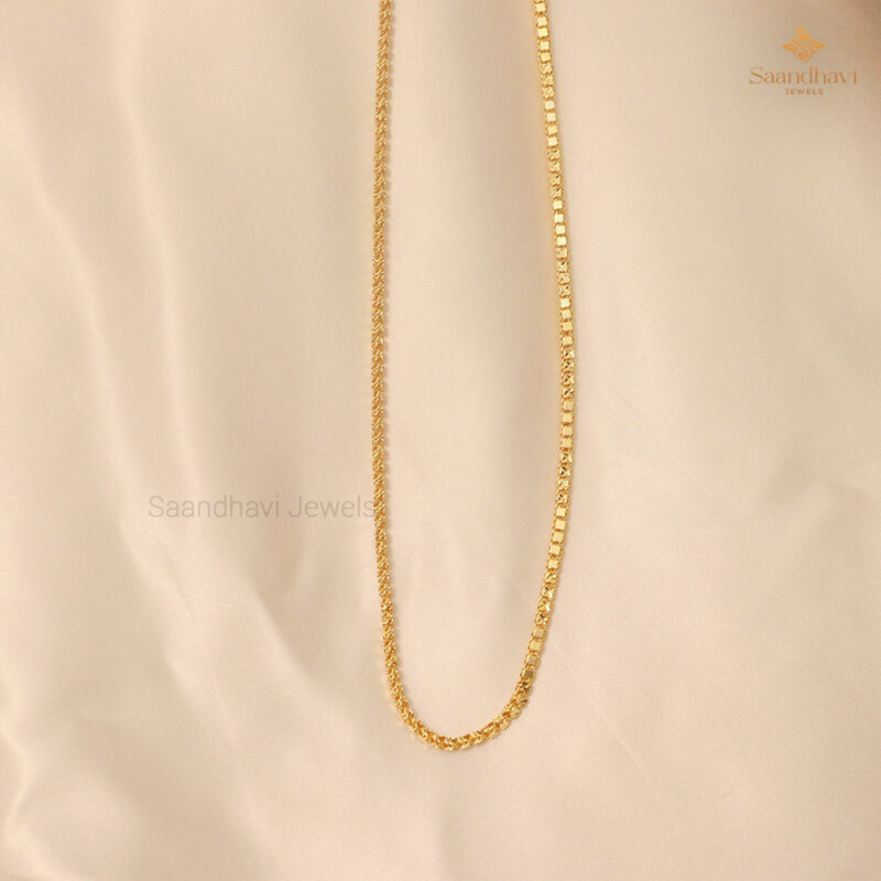 Textured Box Link Chain