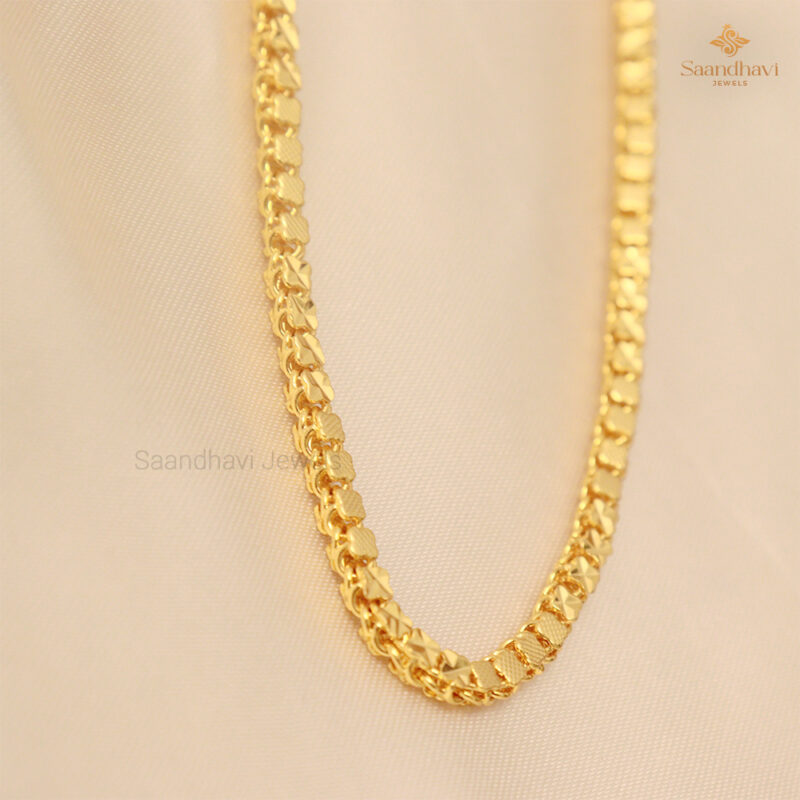 Textured Box Link Chain - Image 3